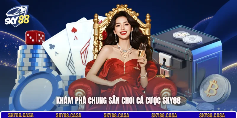 Khám phá chung sân chơi cá cược SKY88