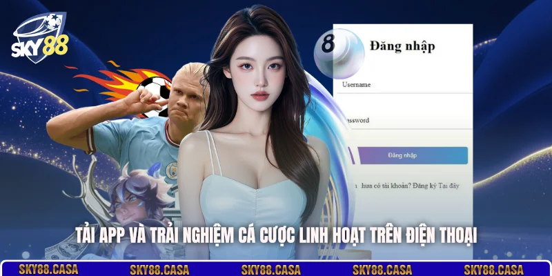Tải app và trải nghiệm cá cược linh hoạt trên điện thoại